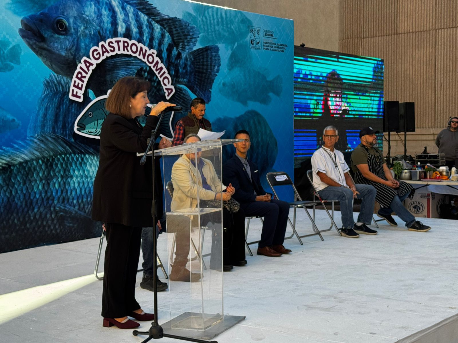 Sagarhpa impulsa el consumo de tilapia con participativa Muestra Gastronómica